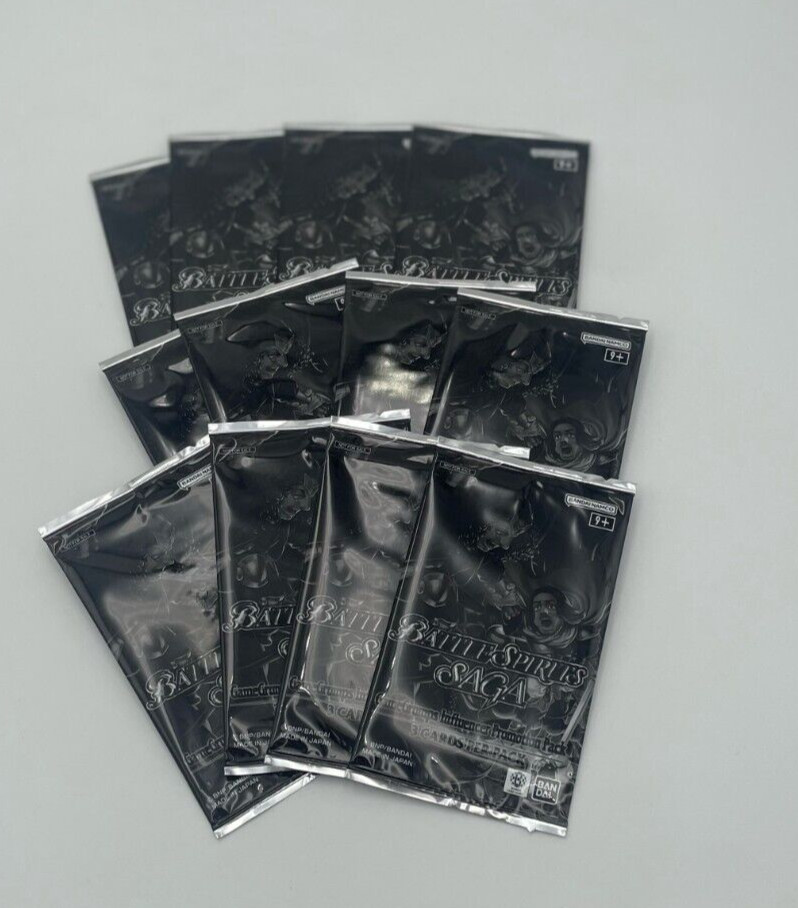 Battle Spirits Saga: GameGrumps Influencer Promo Pack  x12 Sealed and Brand New