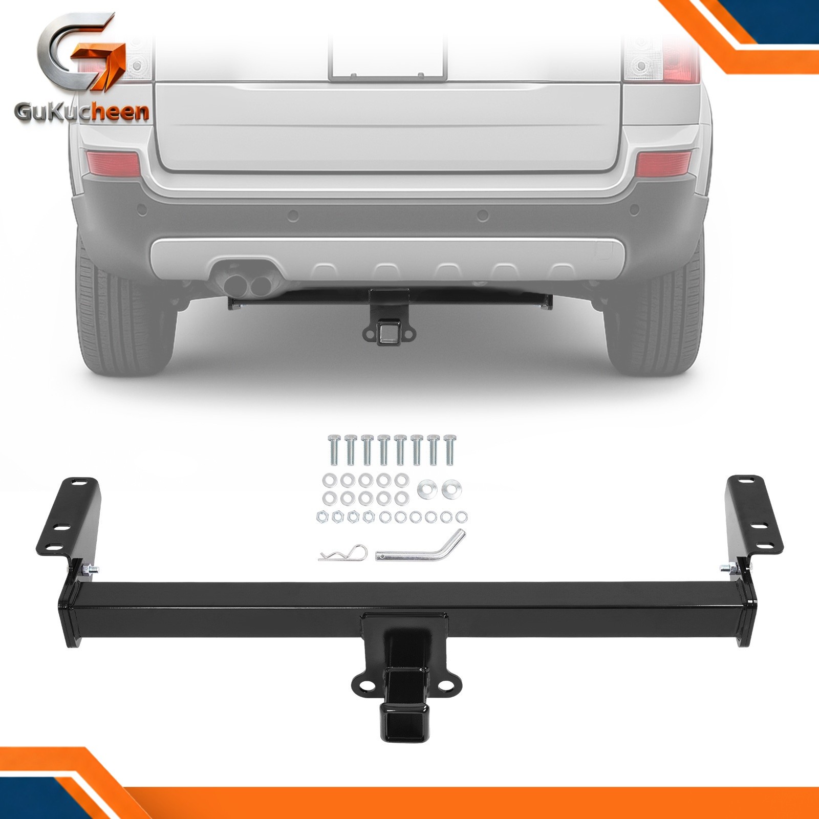 Class 3 Trailer Hitch 2" Receiver Hitch Pin Included For Volvo XC90 2003-2014