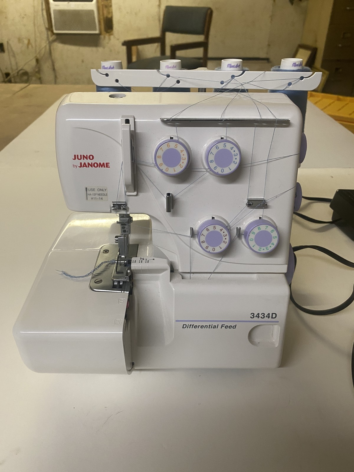 Juno by Janome 3434D Differential Feed Serger Sewing Machine
