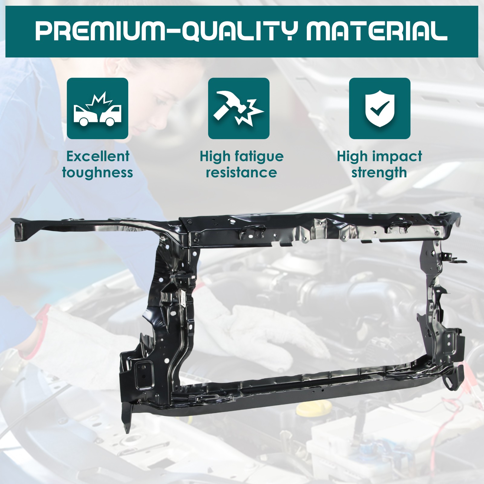 5320102330 Radiator Support Core Assembly For 2014-2019 Toyota Corolla Sedan