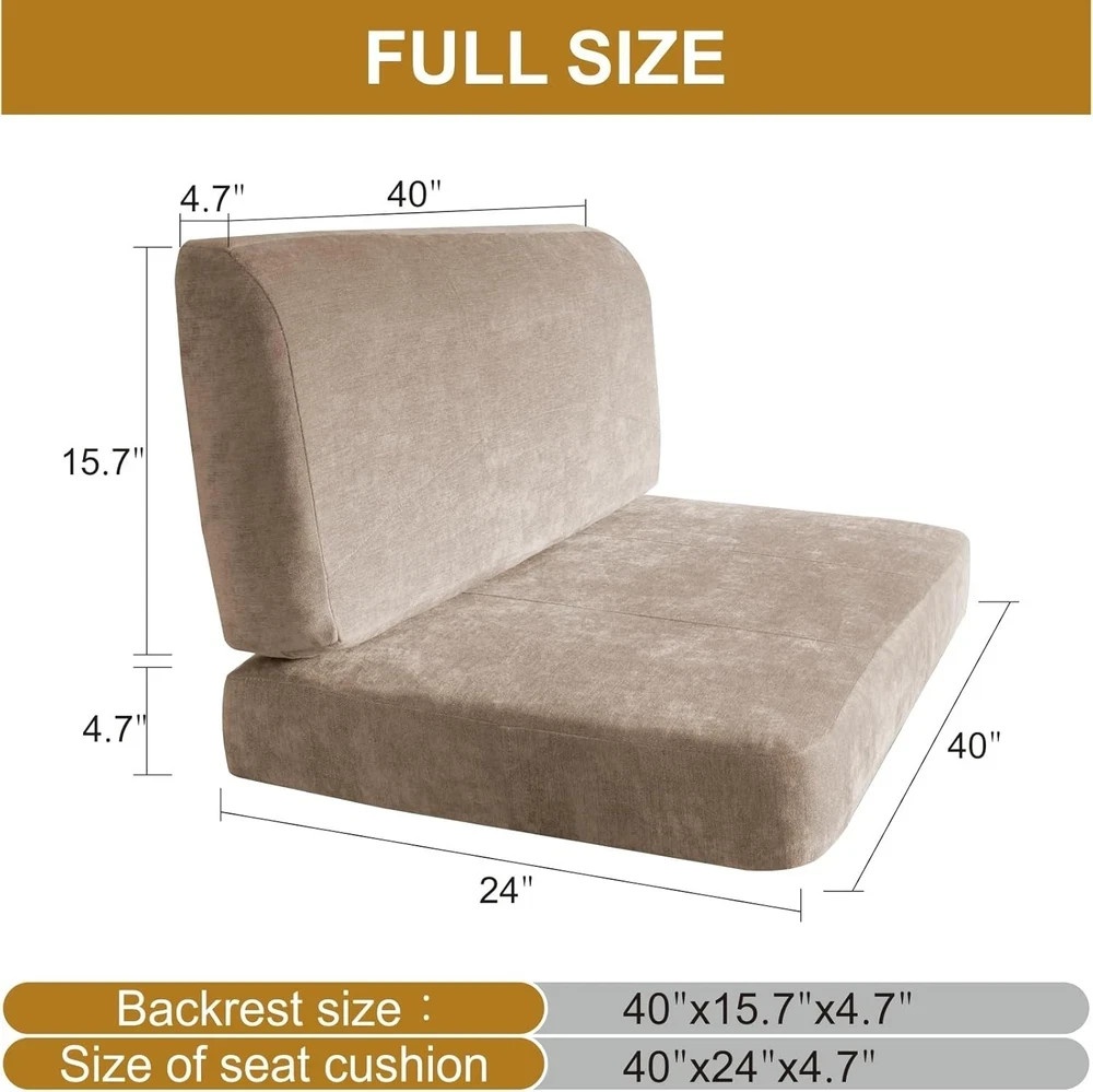 RV Dinette Cushions - High Density Foam Replacement Cushions for Camper -