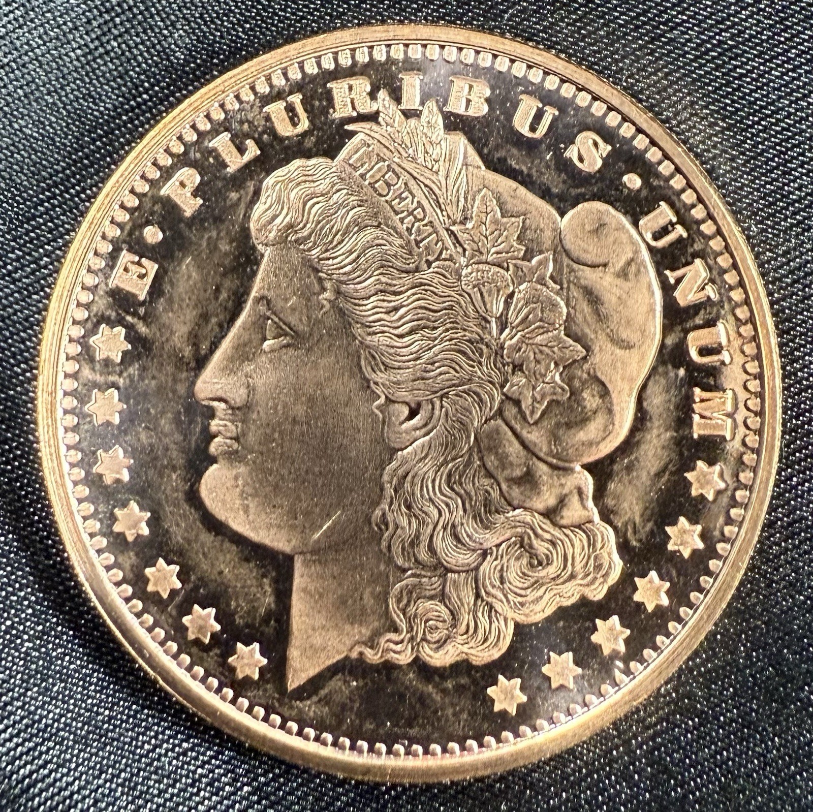 Morgan Dollar Lady Liberty 1 Oz .999 Copper Round Coin