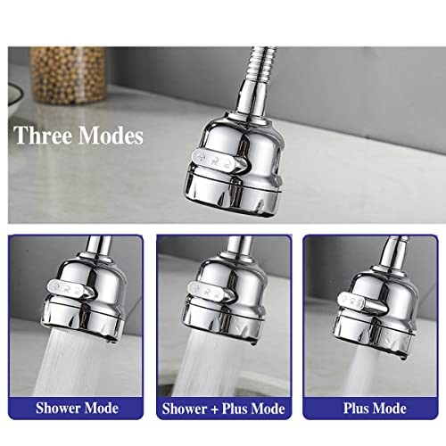 Kitchen Faucet Sprayer Attachment, Movable Faucet Extender for Kitchen type2