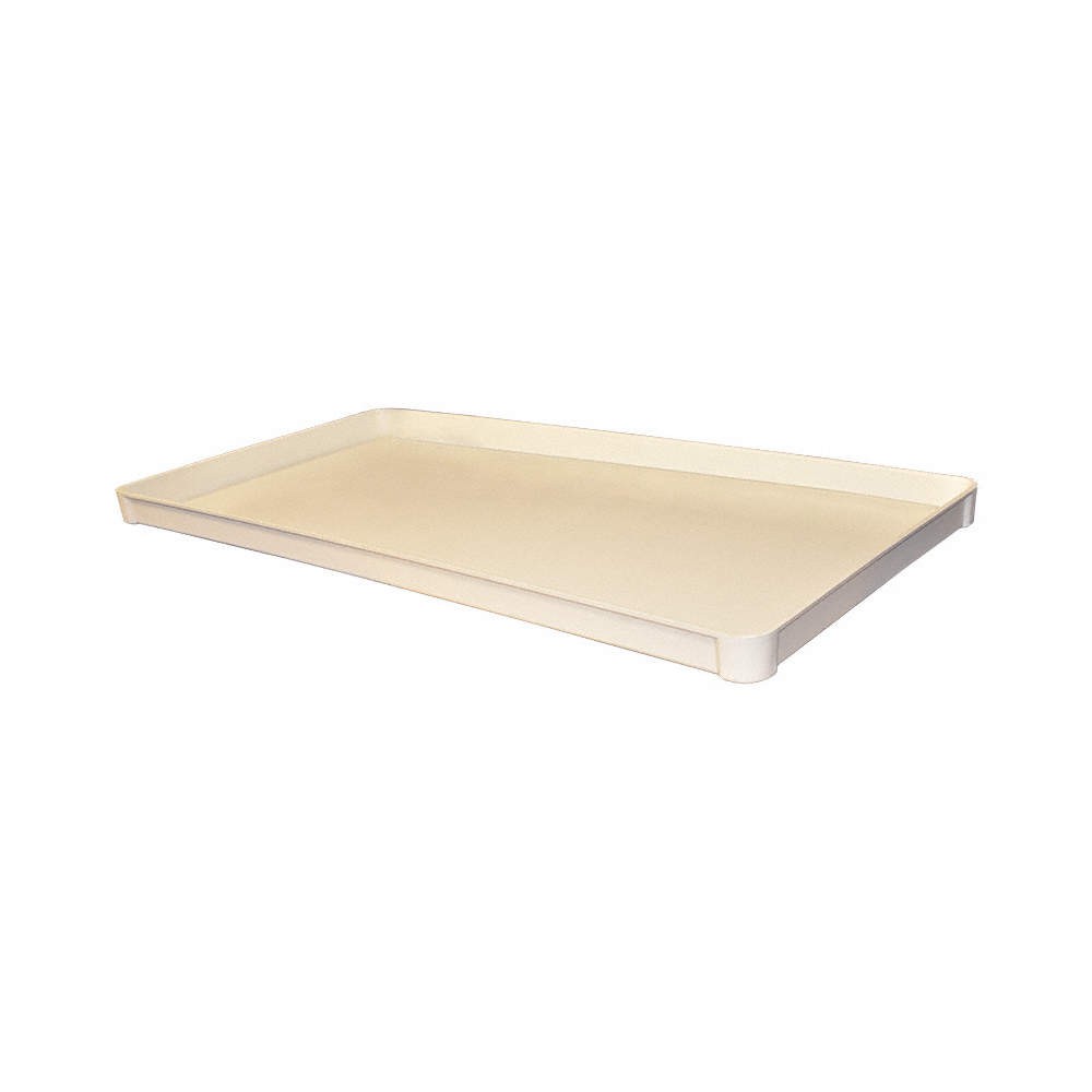 TOTELINE 6090012232 Tray,White,46 3/4 in,22 7/8 in 487P19