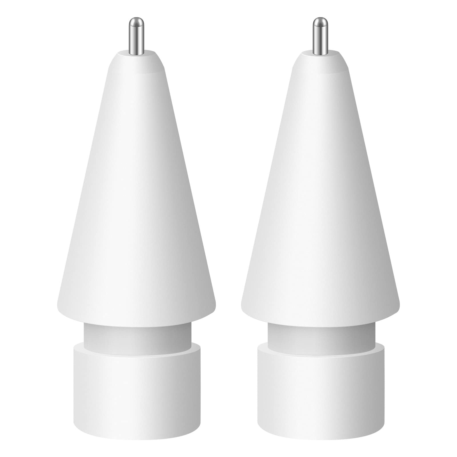DIGIROOT 2 Pack Upgraded Apple Pencil Tips, 0.72mm iPad Pencil Tips