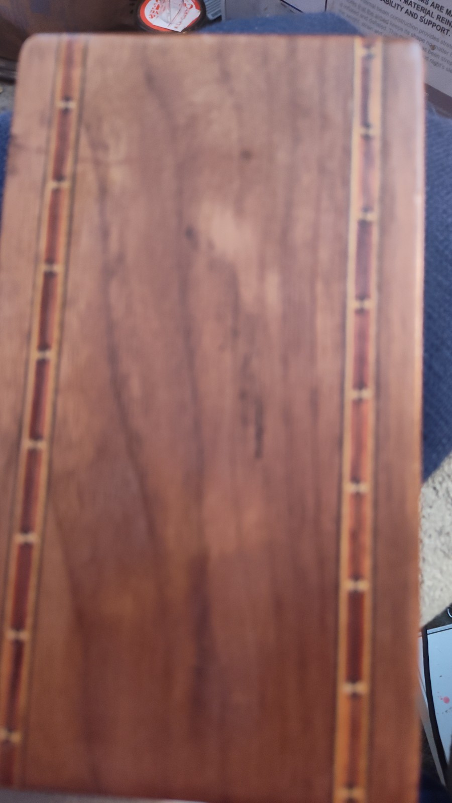 small wooden trinket box x 2