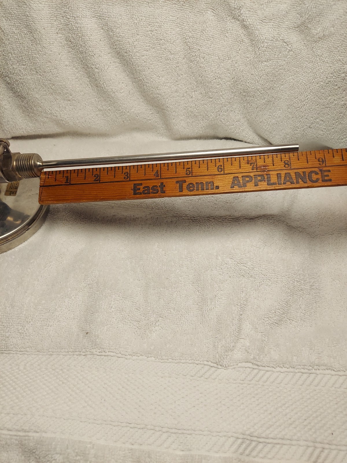 Ashcroft Temperature Probe gauge W/ Flex Head 0-200 5" face Dial Thermometer