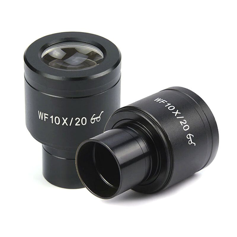 10X Biological Microscope Eyepiece 23.2mm Caliber Wide Field Ocular Lens