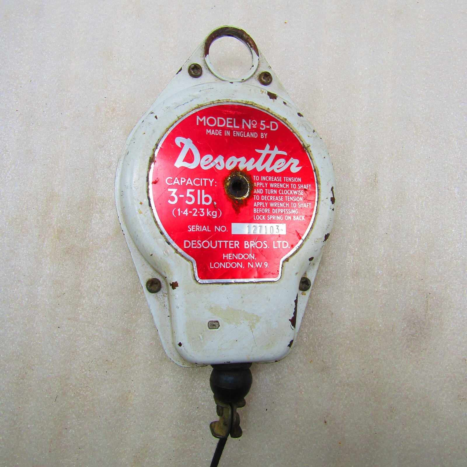 Desoutter Model no. 5-D, London