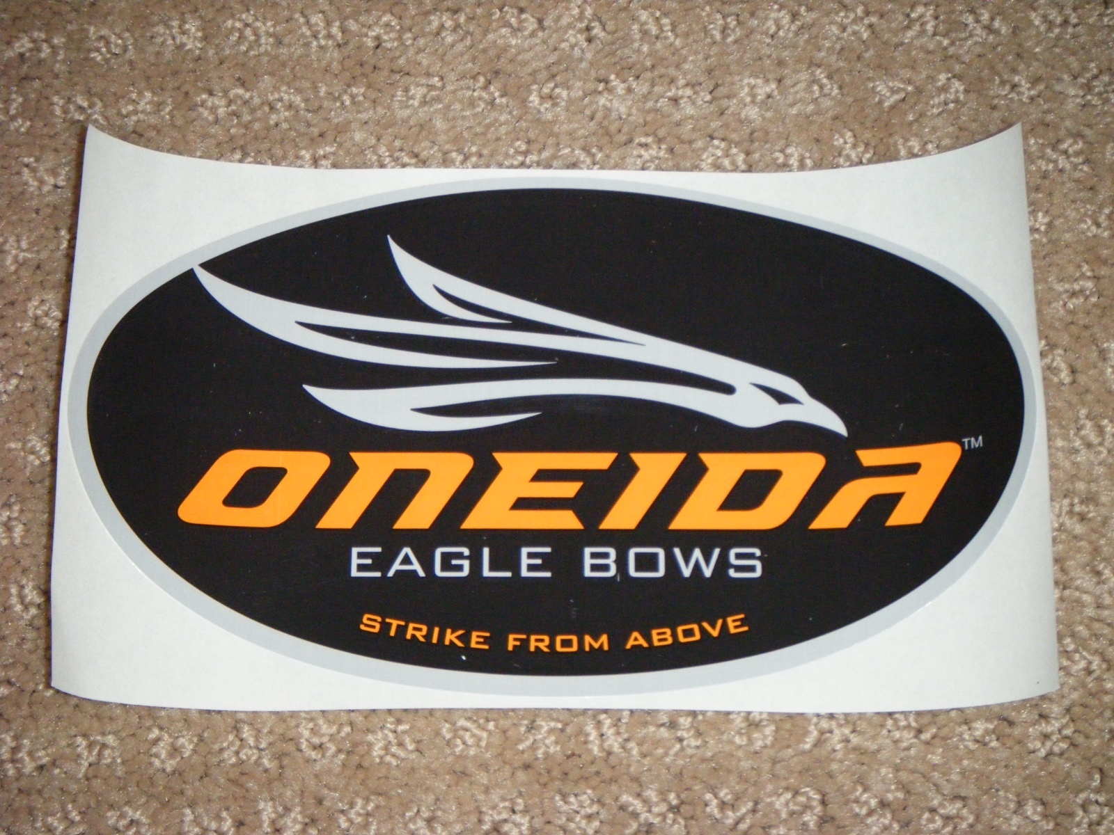 Oneida Eagle Bows Sticker (LOOK)