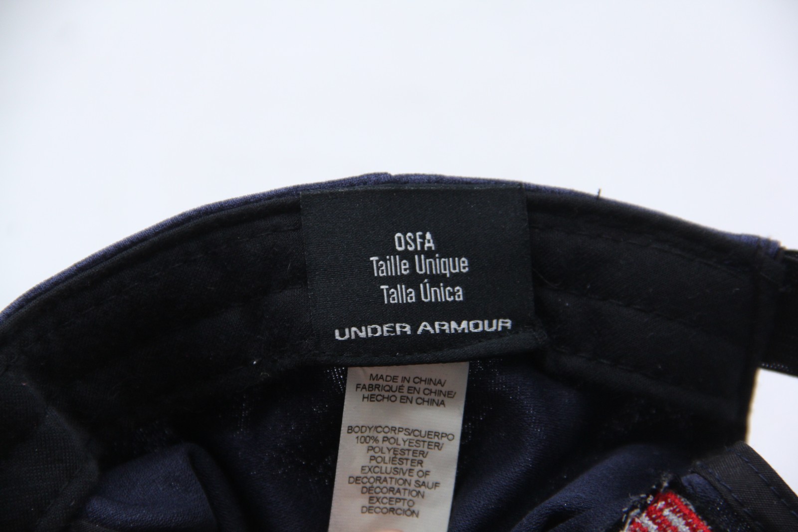 Stonehenge Golf Club Under Armour Baseball Hat Adjustable Blue Free Fit Strap