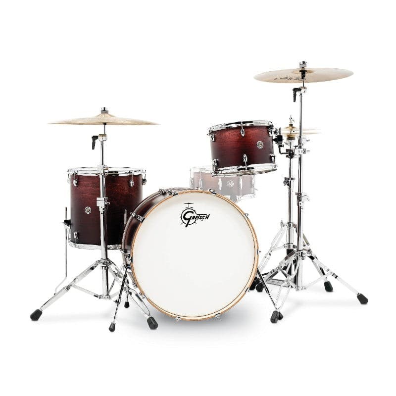 Gretsch Catalina Club 3pc Drum Set 24/13/16 Satin Antique Fade