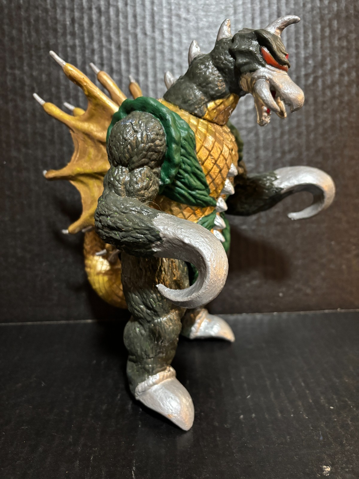Trendmasters 1995 GIGAN Godzilla 10" Action Figure, Restored, Electronics Work!