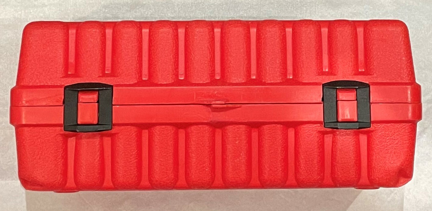 Perm-A-Store Red 10 Capacity Turtle Case