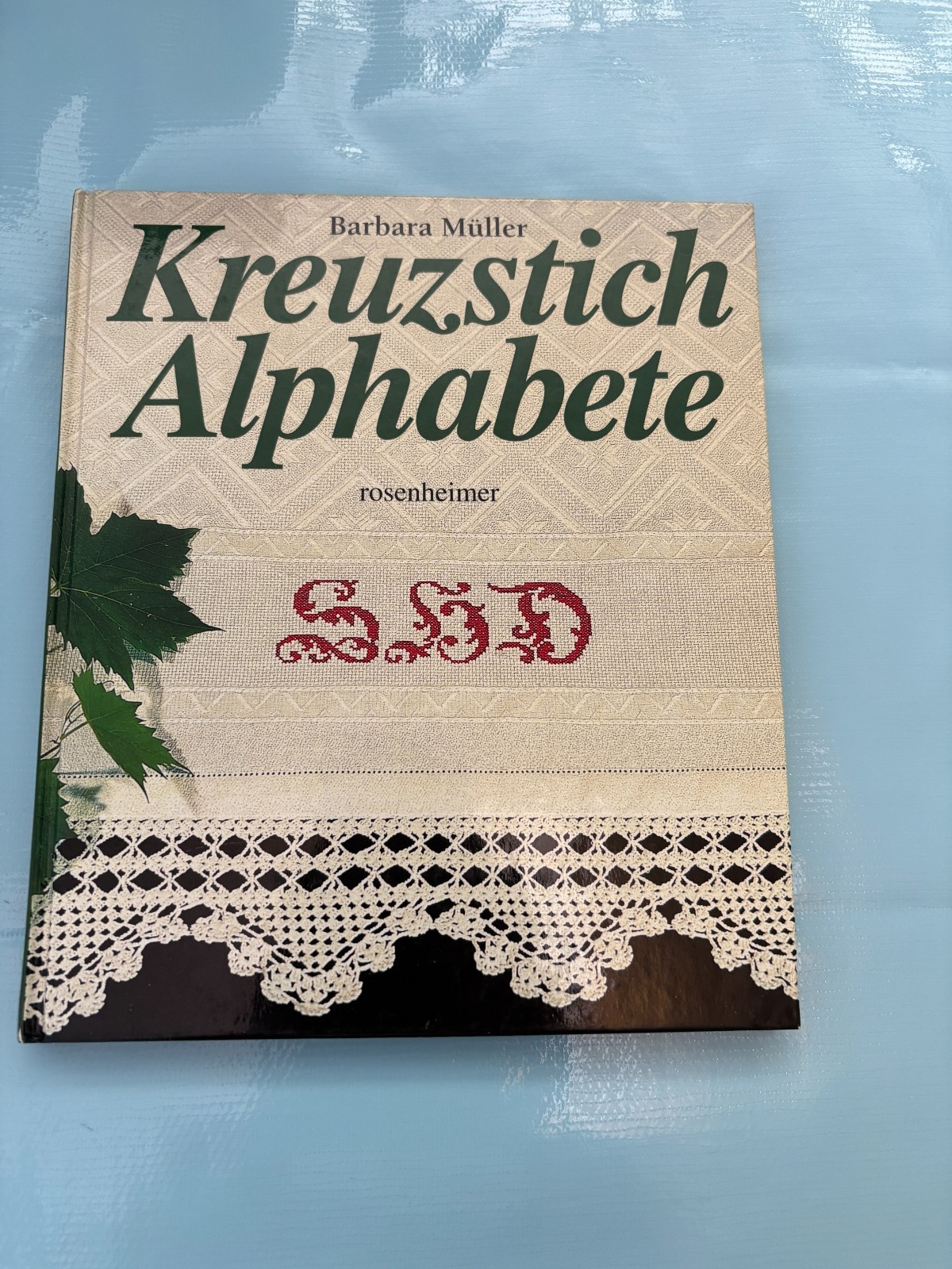 Kreuzstich Alphabete - Barbara Muller - styles of Alphabet Letters & Numbers vtg