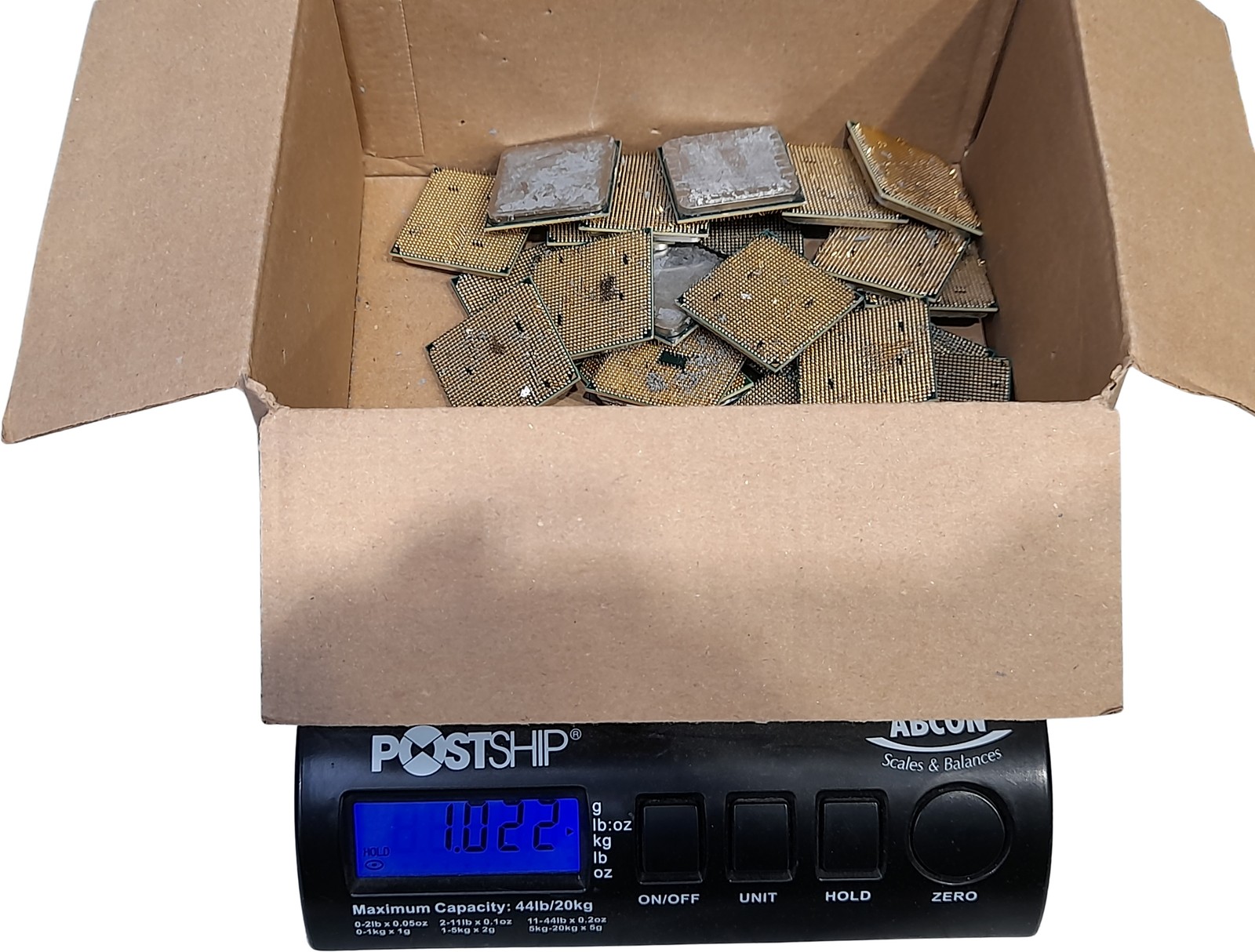 1KG Mixed Scrap Pinned AMD CPUs Processors For Gold Recovery 1 Kilo inc VAT