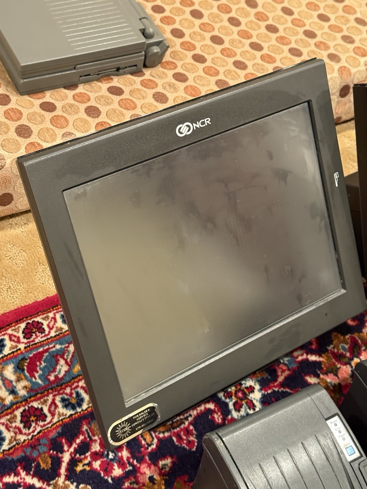 NCR Monitors UNTESTED and Receipt Printers Sold As-Is Parts Or Repair Local Only