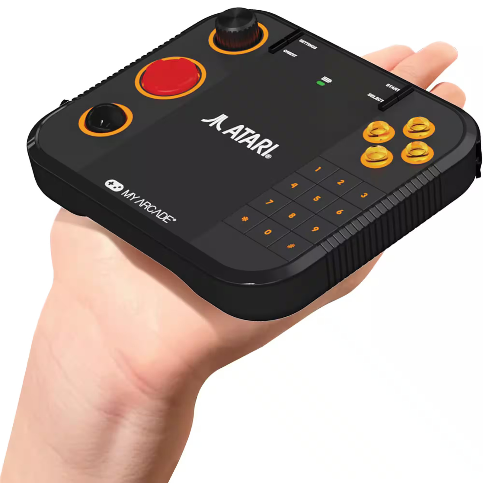 Atari Gamestation Gamepad Wireless Controller Black