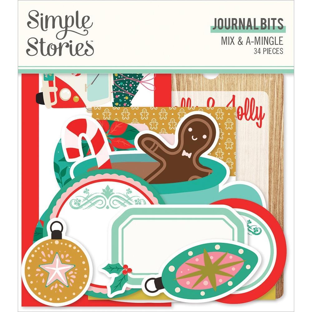 Crafts SS Journal Bits Mix & A-Mingle Christmas Jingle Oh What Fun Dear Santa
