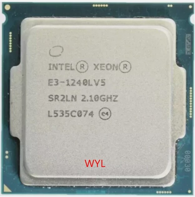 Intel Xeon E3-1240L V5 2.1GHz SR2CW 25W 4-Core 8M LGA 1151 CPU Processor