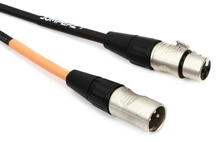 JUMPERZ JBM-3 Blue Line Microphone Cable - 3 foot