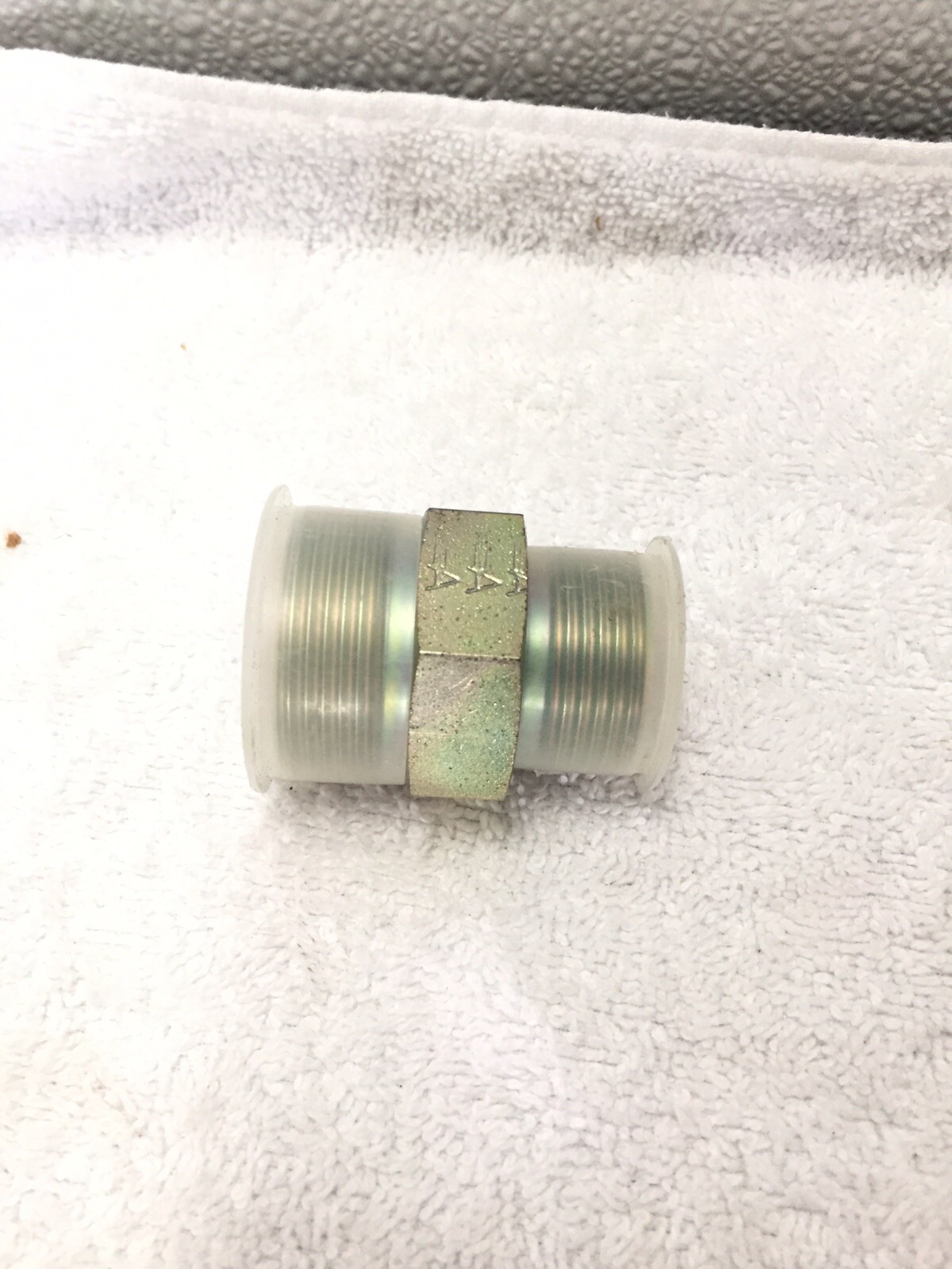 (Qty 10) Male Hydraulic O-Ring Face Seal Adapter (1-7/16"×1-3/16")