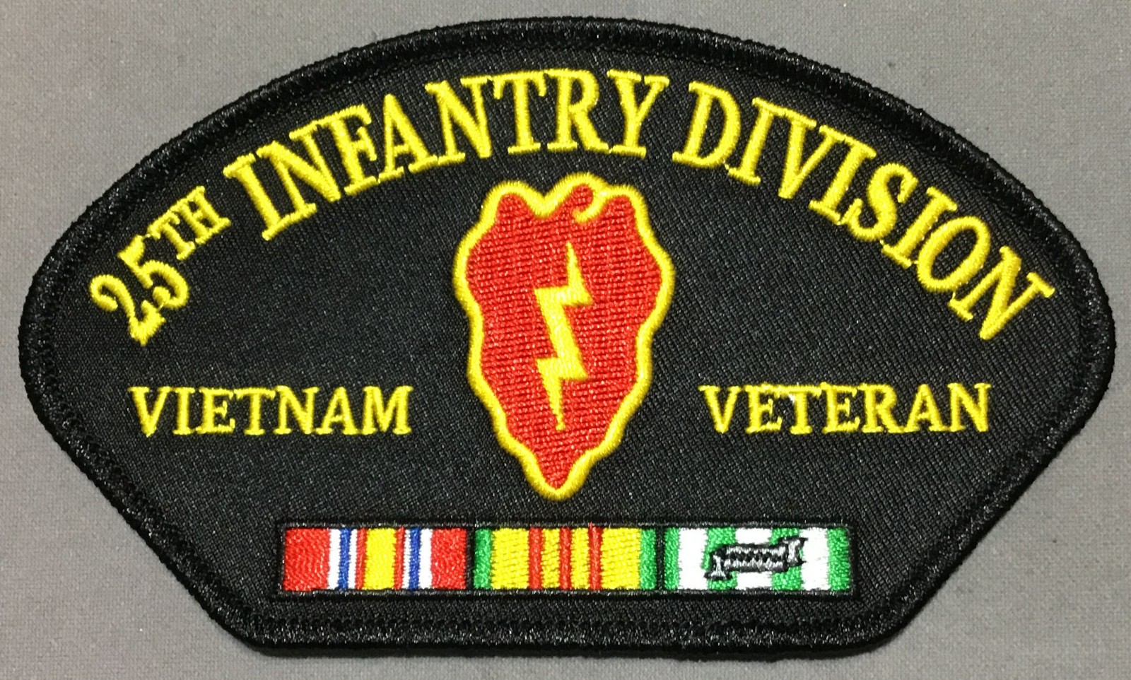 Army 25th Infantry Division Vietnam Veteran licensed patch