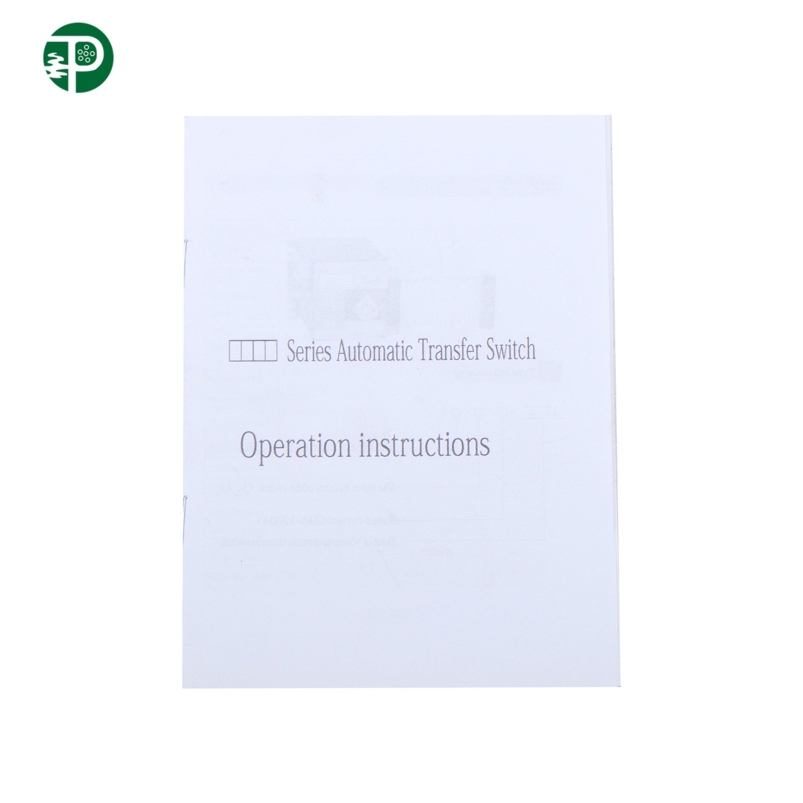 1Pack Industrial Automatic Transfer Switch 400A 4P 110/220V Grid To AC Generator