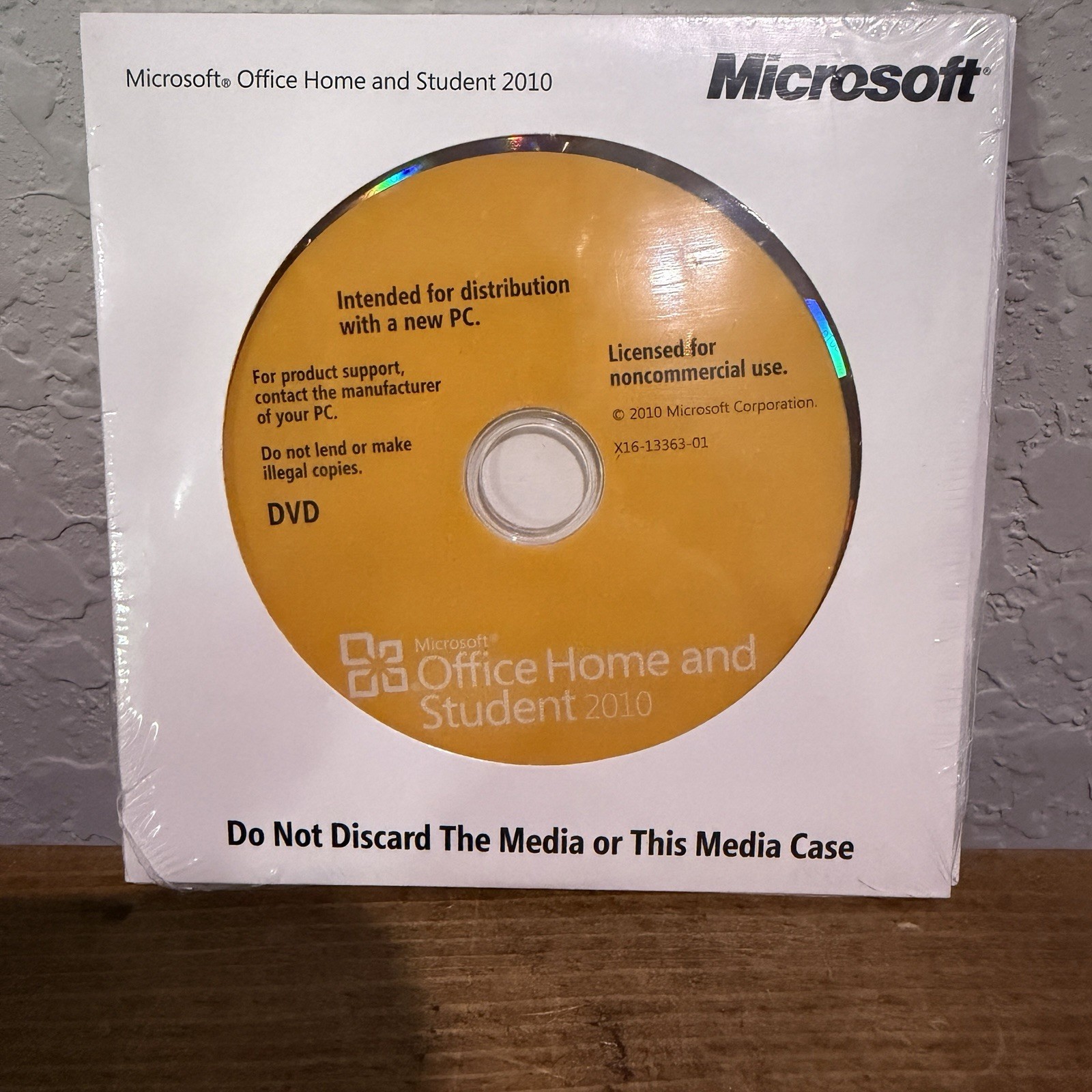 Microsoft MS Office Home and Student  Pack For 3 Computers SEALED