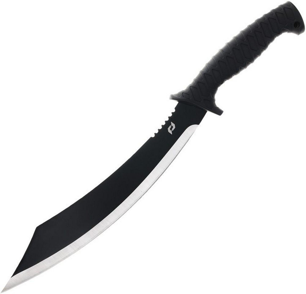 Schrade Decimate Parang Machete 3Cr13 Steel Blade Black Rubber Handle - 1182527