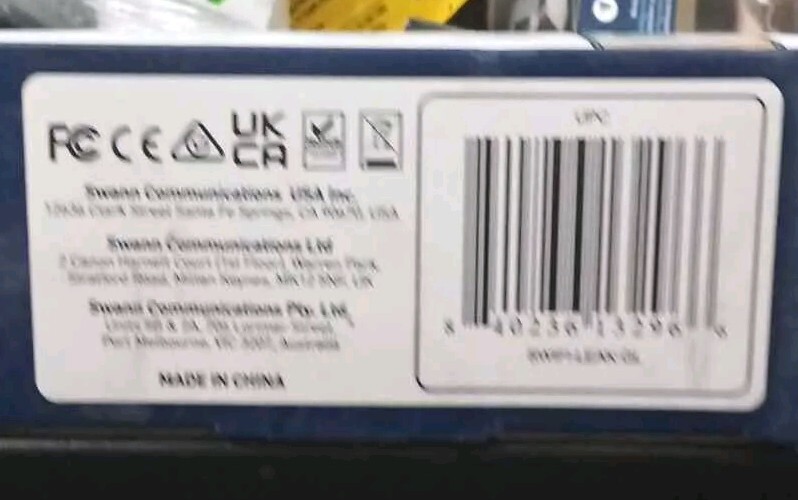 New Swann Leak Alert Sensor White Detect Leaks Mobile Alert