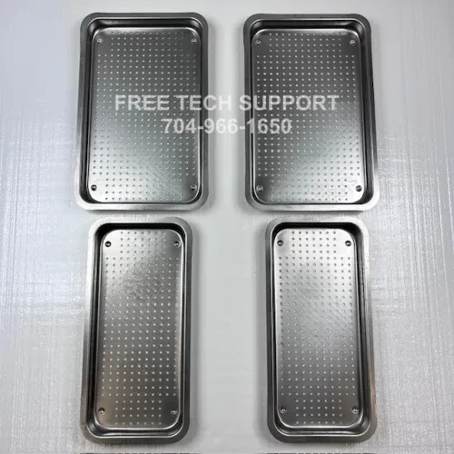 Midmark M11 OEM Replace Tray Set – 2 Small 050-4260-00 and 2 Large 050-4259-00