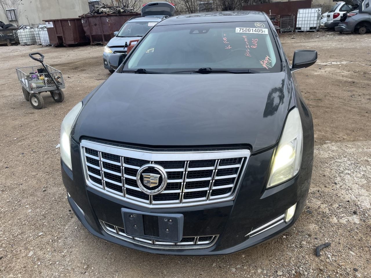 Driver Left Sun Visor Cloth Fits 13-17 XTS 1011211