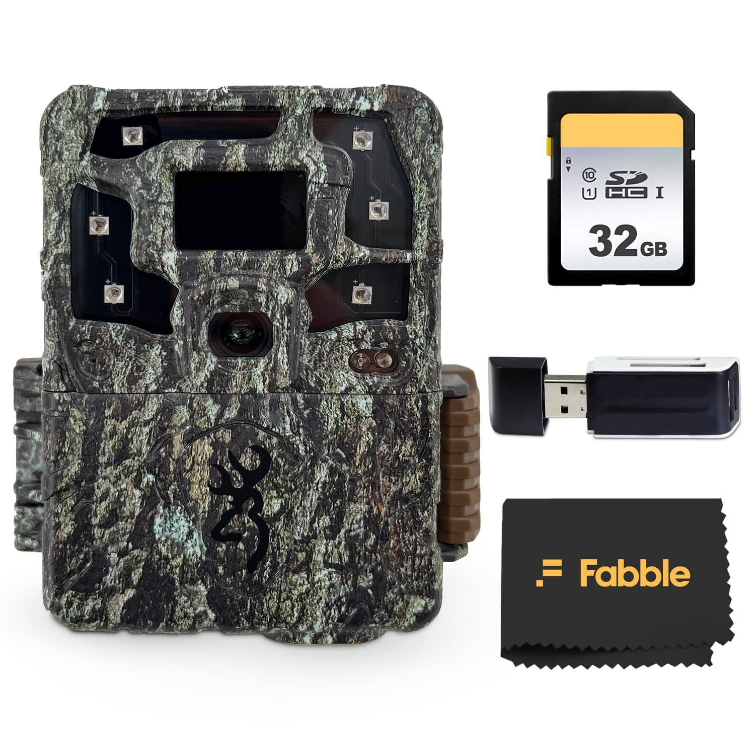 Browning Strike Force Pro DCL Nano Trail Camera Bundle 32GB SD Card + Accs Kit!!