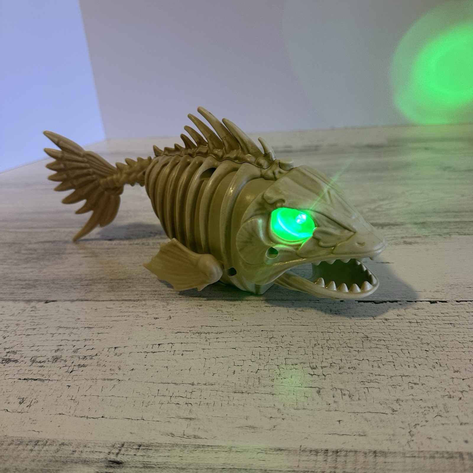 Pan Asian Creations Animated Skeleton Dead Fish Piranha Light Up