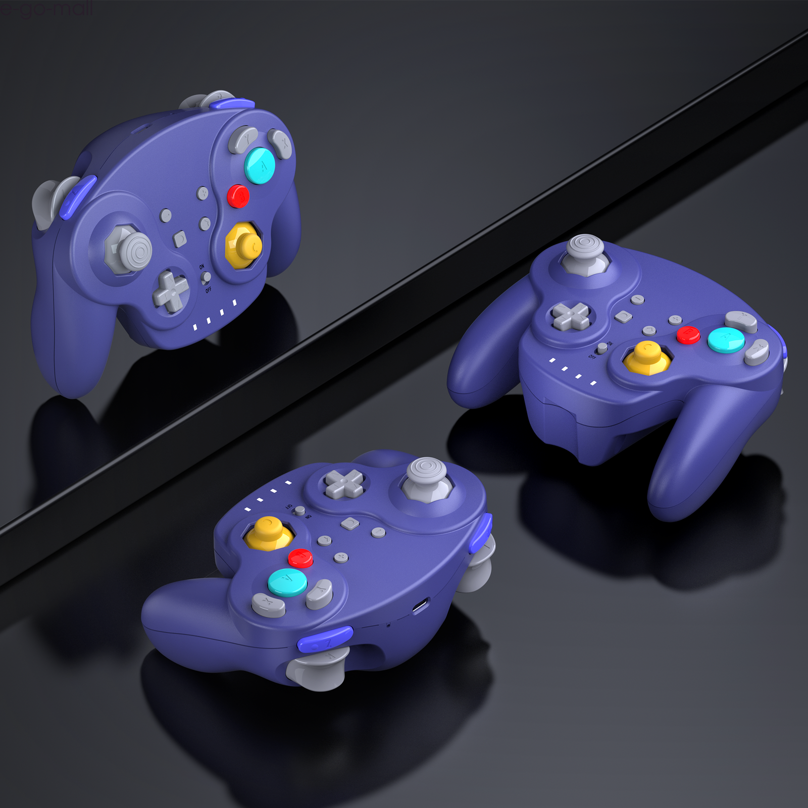 Wireless NGC Controller for Nintendo Switch Gamecube Wii /PC/iOS/Steam Raspberry