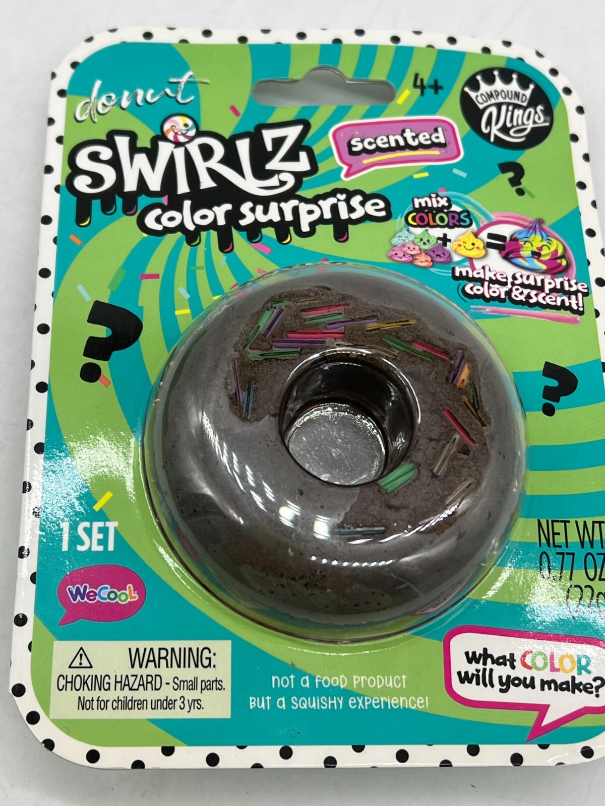 1 Set-Scented Donut Swirlz Color Surprise