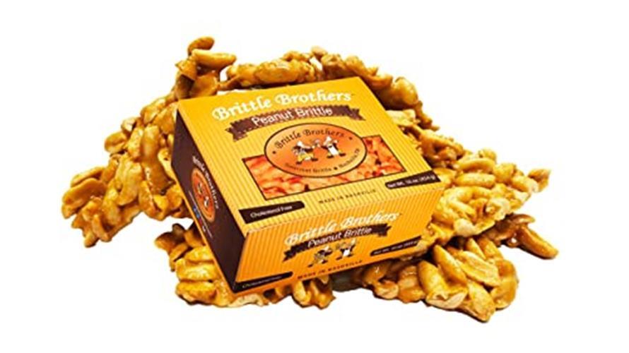 Brittle Brothers Peanut Brittle - 16 oz. Box : Assorted Flavor Names , Sizes