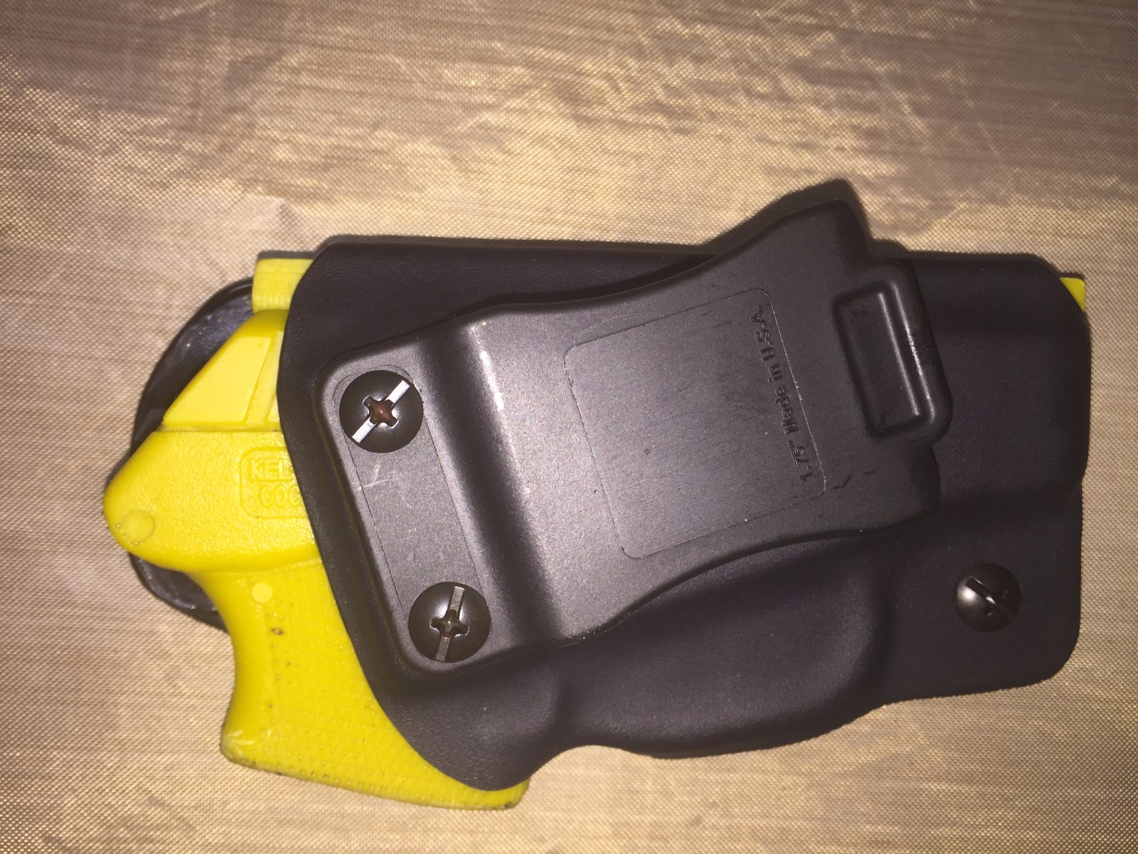 IWB Holster for Keltec P3AT/P32 - 15 Deg Cant - Right Handed - Kydex
