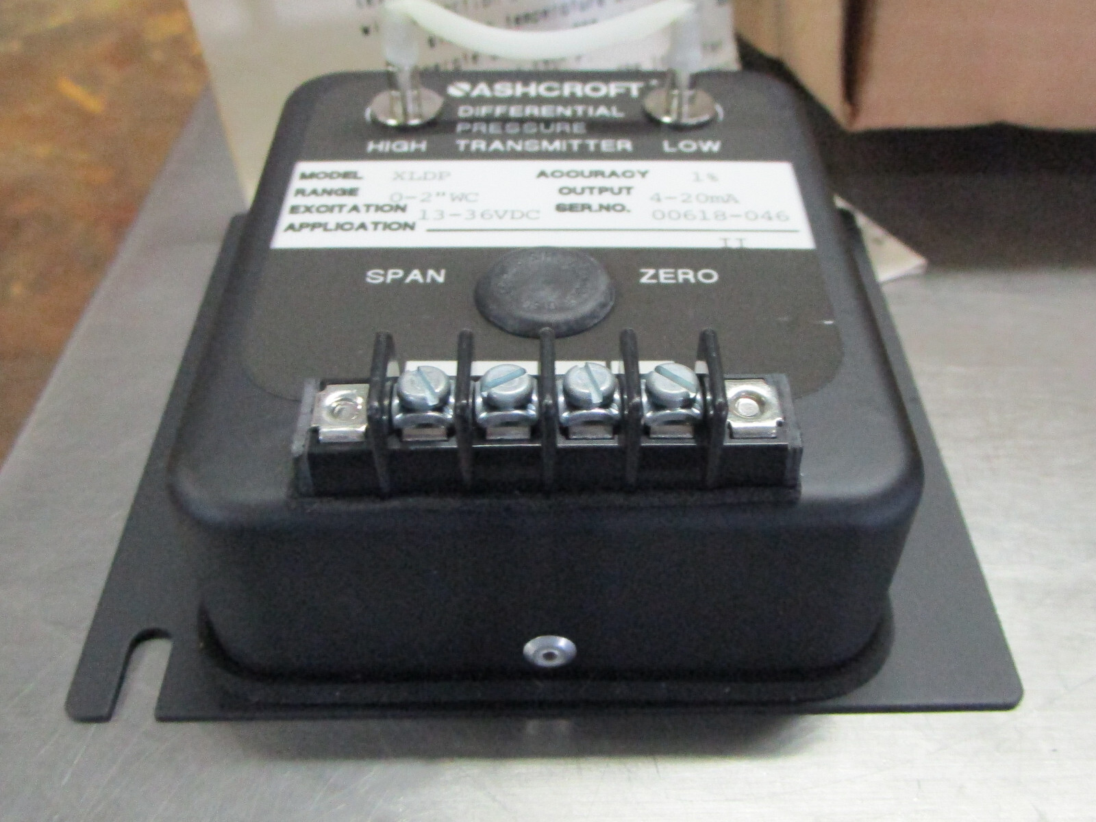 Ashcroft XLDP Differential Pressure Transmitter New Surplus
