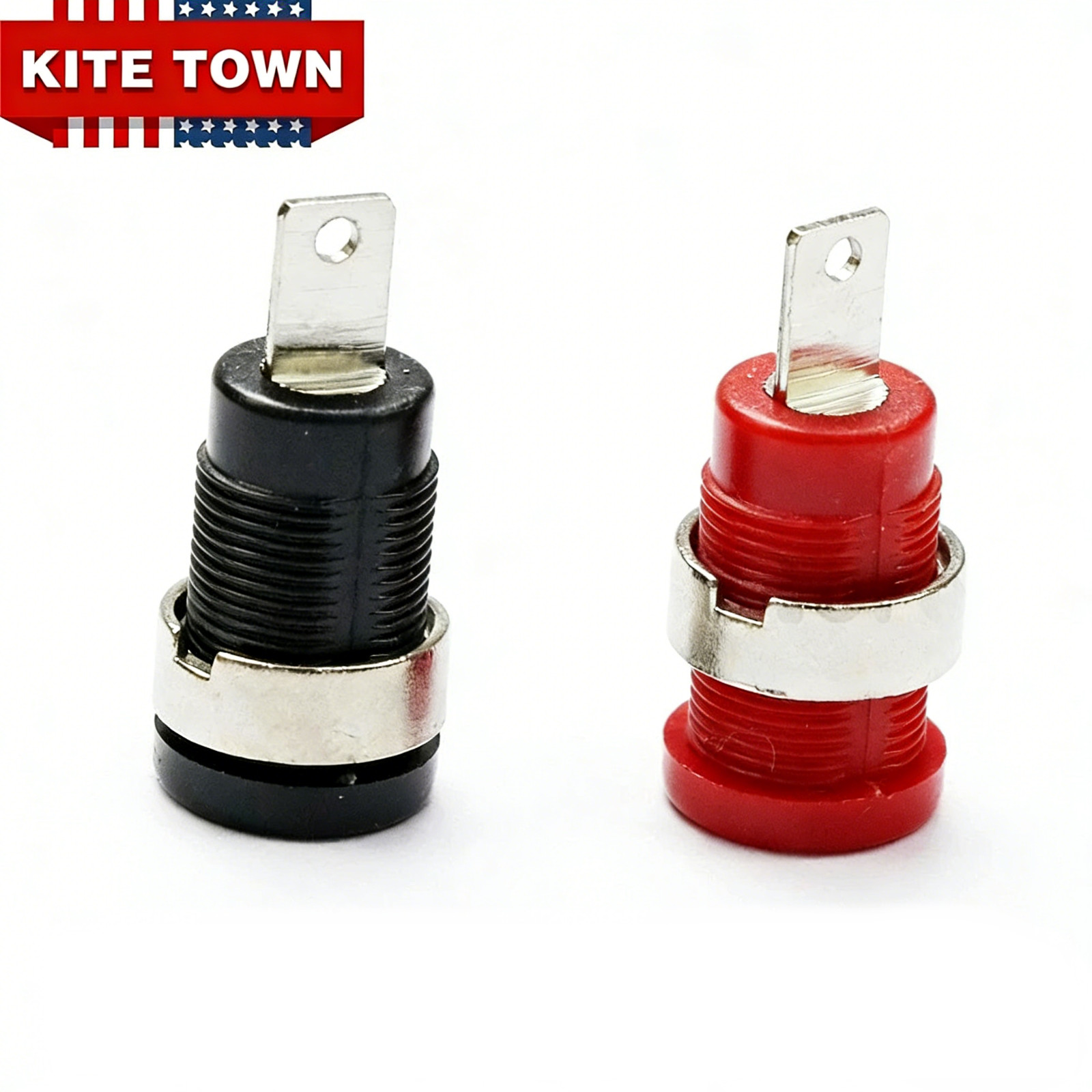 4mm Banana Jack Panel Mount Binding Post Red Black Test Terminal Connector