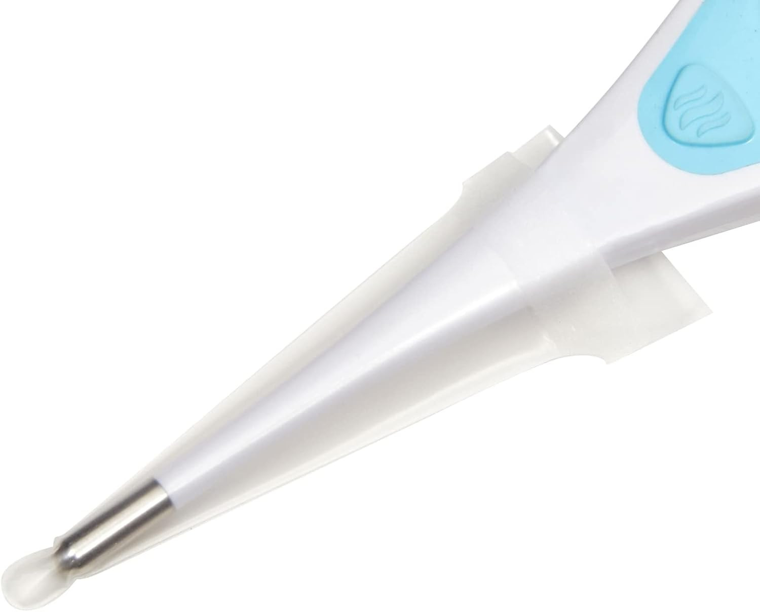 Thermometer Covers - 100 Count, White - Disposable Probe Covers for Digital Ther