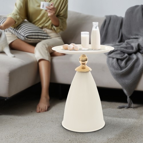 Small Round Side Table Side Table for Small Spaces Modern Couch End Table Home