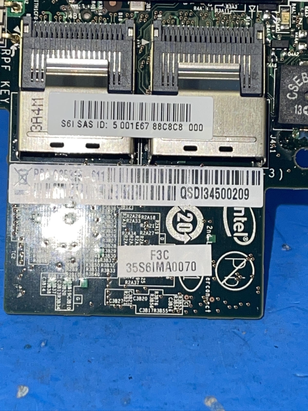 Intel G35316-611 S6i Integrated RAID Module B13