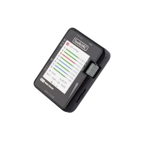 ToolkitRC MC8 Mini Size Cell Checker 32 Bit Battery Multi-Checker PWM Output