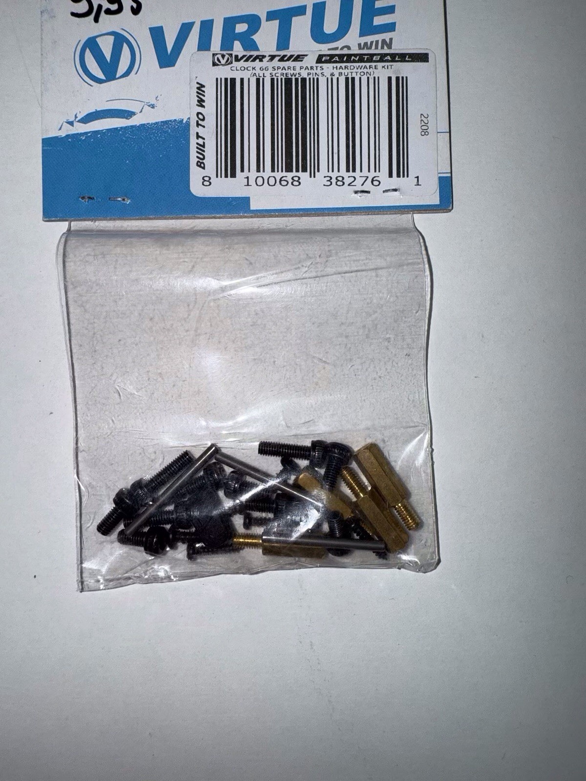 Virtue Clock 66 Hardware Kit All Screws Pins And Button New