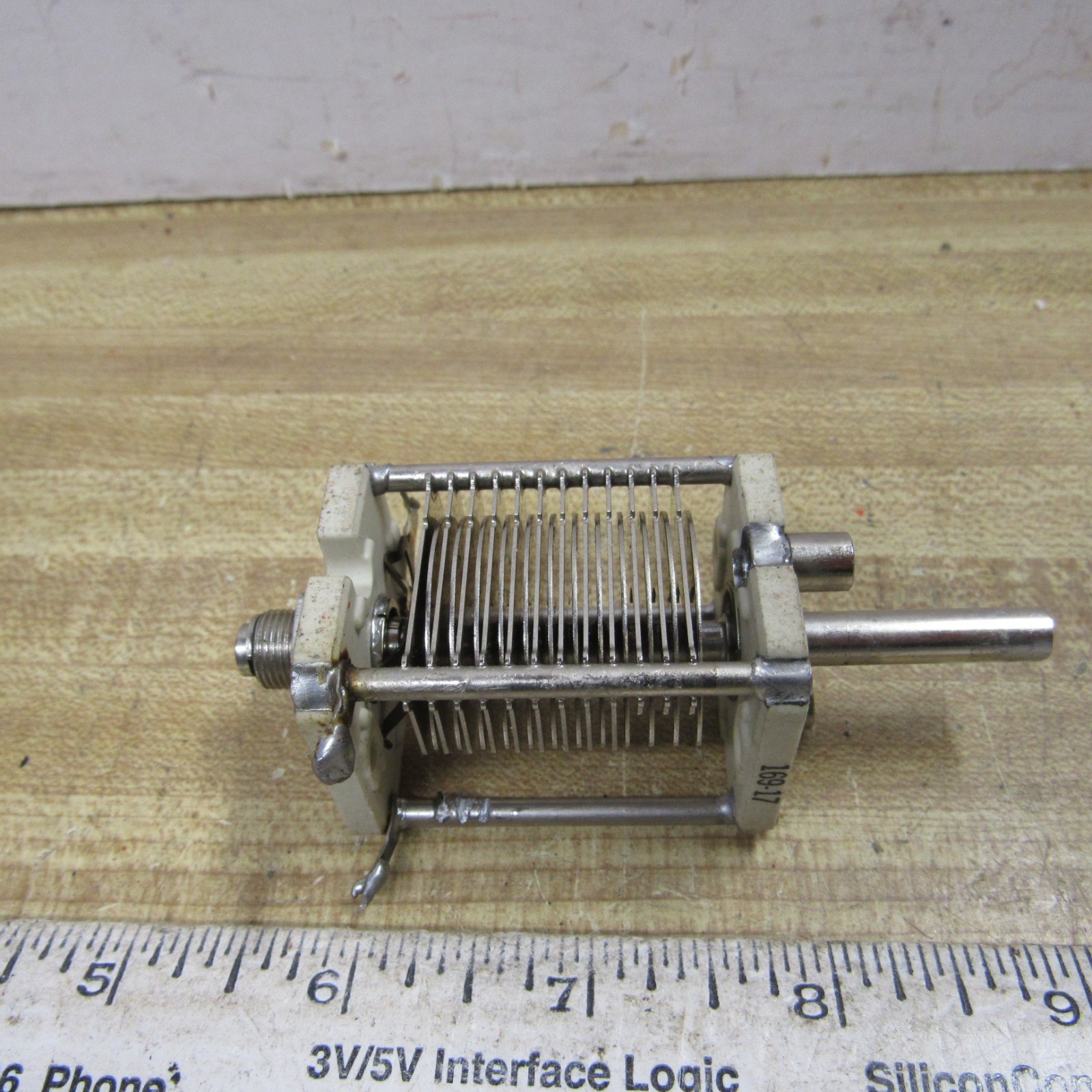 VARIABLE CAPACITOR 75 pF 6 to 85 pF 1/4 in Shaft