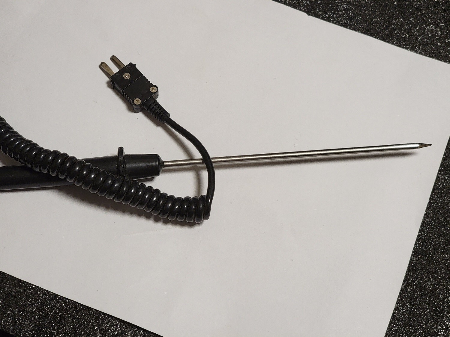 Omega Mini "K" Thermocoupler Probe