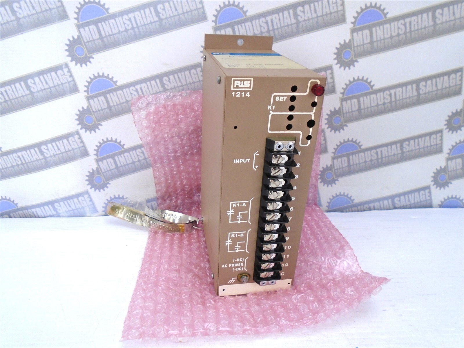 RiS - ET-1214-FS-T10 - CURRENT ALARM - High Trip Failure 4-20mA - 115 VAC (NEW)