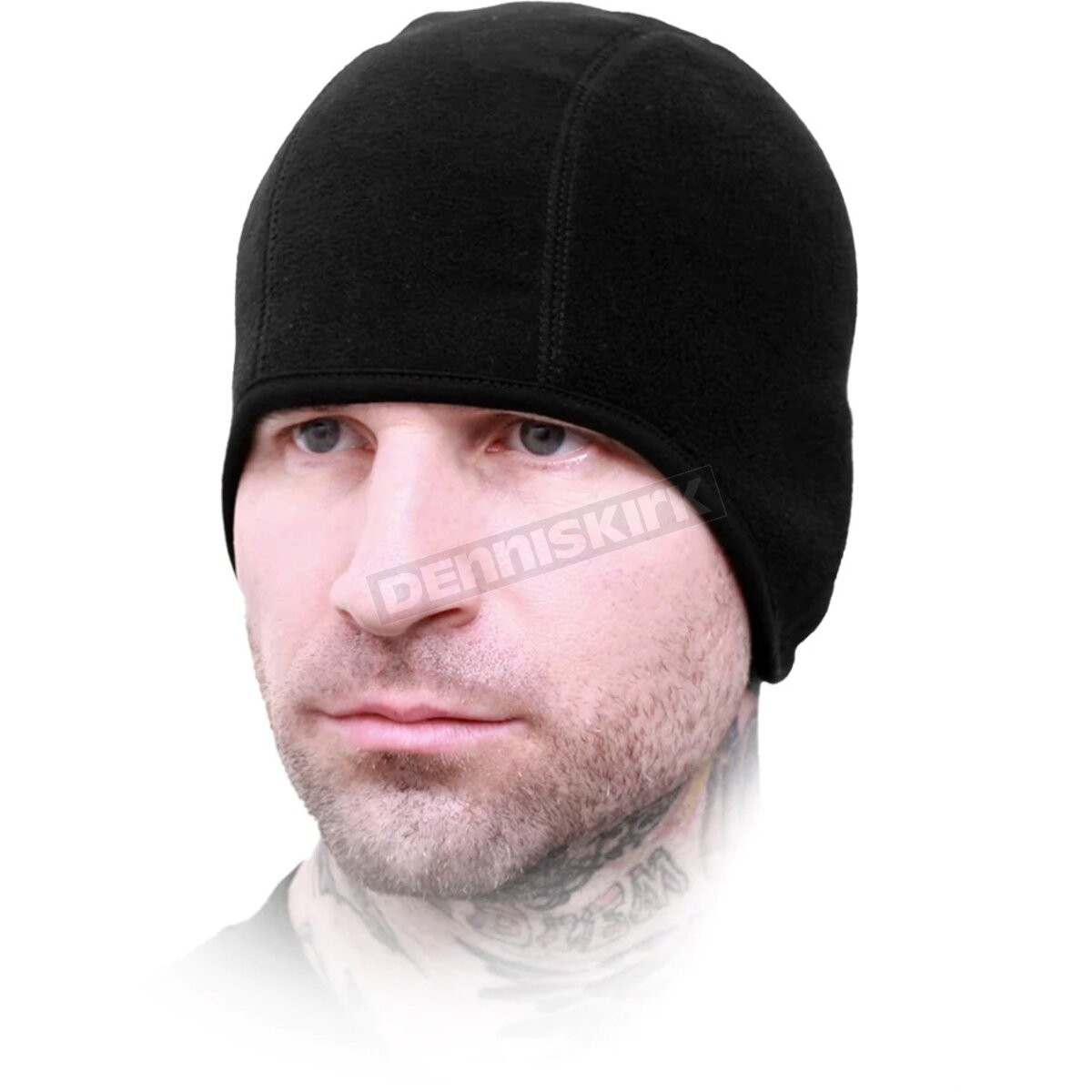 Schampa Black Fleece Skull Cap - SKLCP001